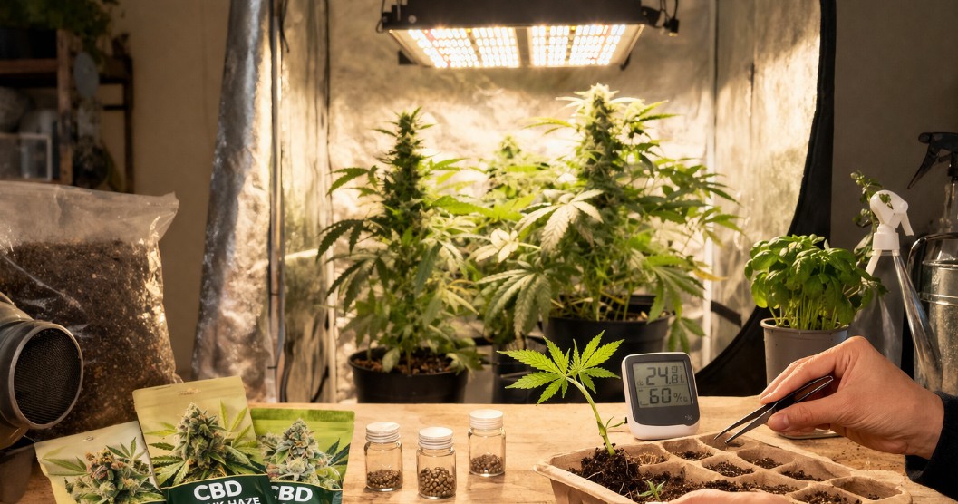 Semillas de marihuana ricas en CBD: qué variedades escoger y cómo se cultivan en casa